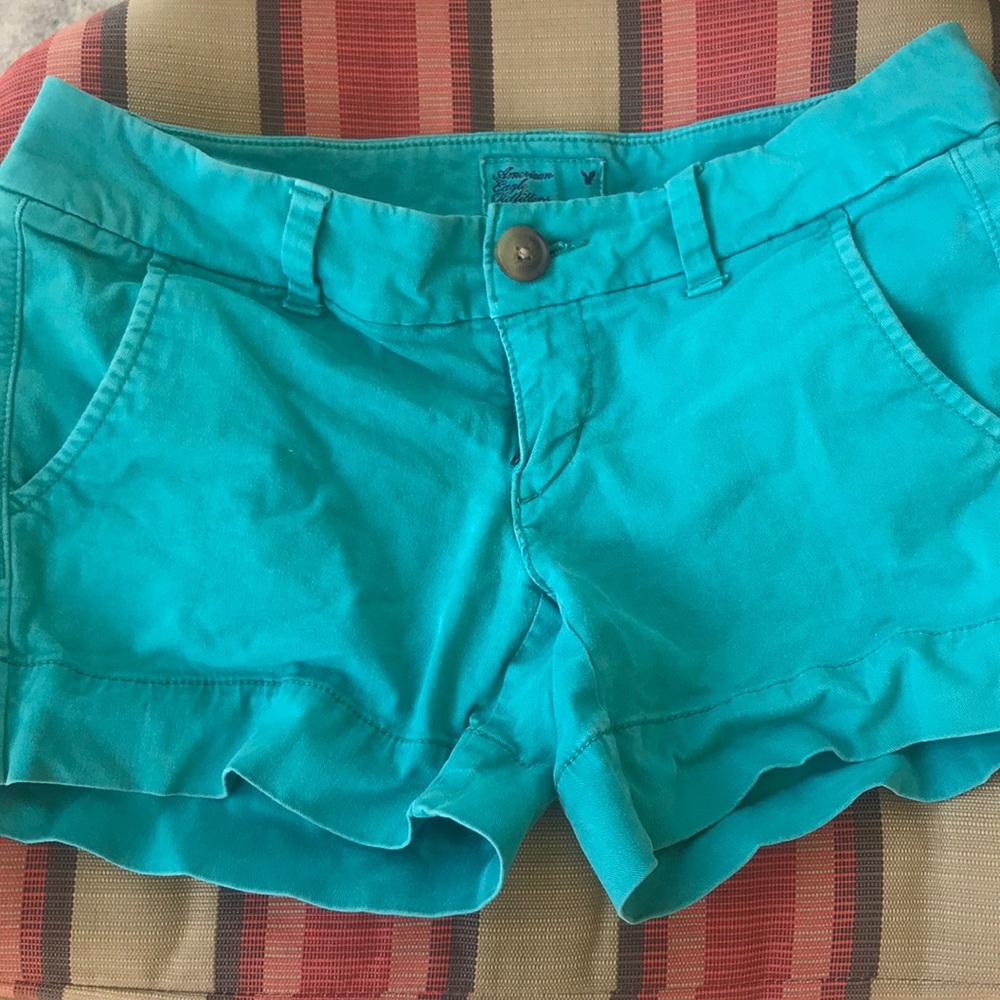 Teal AE shorts